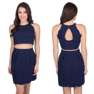 Navy Two Piece Lauren James Dress